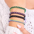 Noir x Argent Licorne | Bracelet Maillons Catena
